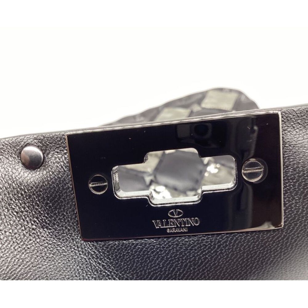 Valentino Medium Rockstud Spike.It With Metal Rhombus Detail Shoulder Bag in - Picture 12 of 12